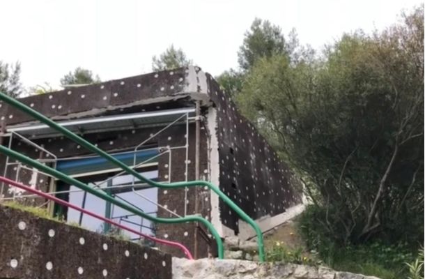 Pose d'isolation thermique par l'extérieur (ITE) en polystyrène graphité noir à Cagnes-sur-Mer